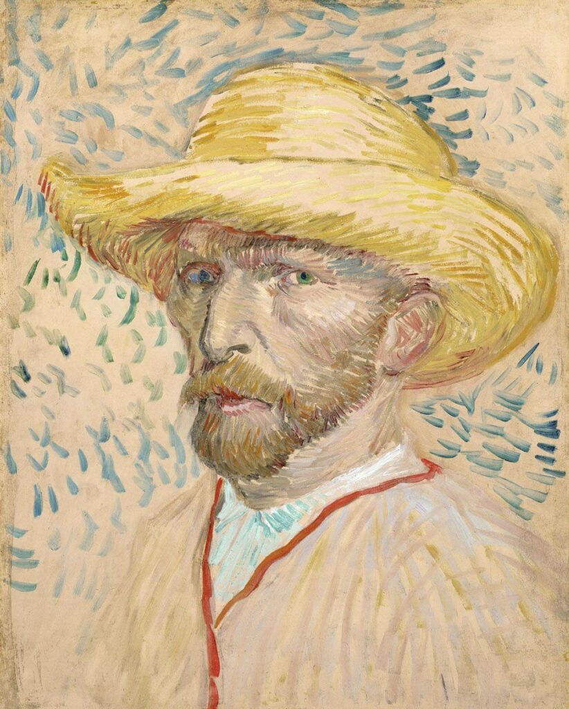 Vivent Van Gogh famous for his self portraiture